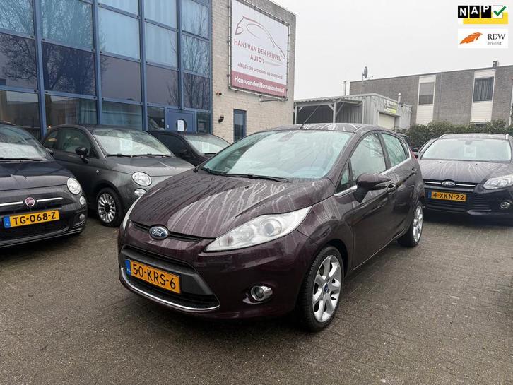 Ford Fiesta 1.6 Titanium 5-drs, APK 01/27, Airco, Auto's, Ford, Bedrijf, Te koop, Fiësta, ABS, Airbags, Airconditioning, Bluetooth