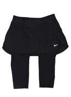 NIKE DRI-Fit capri, running tights+rok, broek, zwart, Mt. XS, Nike, Maat 34 (XS) of kleiner, Zo goed als nieuw, Zwart