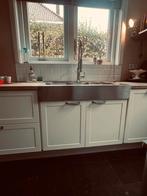 Keuken L-opstelling | Arc Linea - Antonio Citterio Design, Gebruikt, Minder dan 100 cm, Crème, 50 tot 75 cm