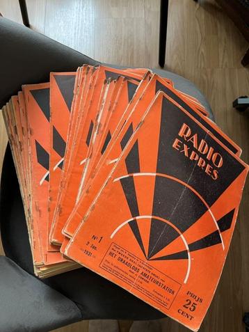 Weekblad Radio Expres 1931 en 1932 beschikbaar voor biedingen