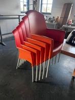 5 kunststof stoelen, Huis en Inrichting, Stoelen, Ophalen, Zo goed als nieuw, Overige kleuren, Kunststof