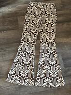 Colourful Rebel flared pants retro flower, maat L, Beige, Maat 42/44 (L), Nieuw, Ophalen of Verzenden