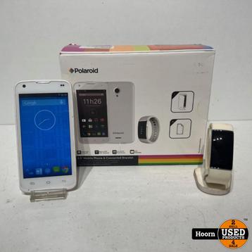 Polaroid 4G LTE 4GB Smartphone incl. Fitband Wit in Doos 