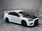 1:18 Mitsubishi Lancer Evolution X met Volk TE37 Velgen !, Overige merken, Auto, ., Nieuw