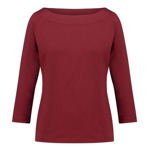 Claudia Strater wijn rode boothals top, maat 46 XL/XXL, Kleding | Dames, Tops, Nieuw, Maat 46/48 (XL) of groter, Rood, Lange mouw