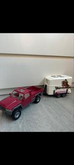 Schleich pick-up met aanhanger, Ophalen, Zo goed als nieuw