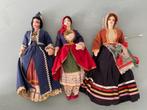vintage handgemaakte stoffen griekse poppen / danspoppen, Verzamelen, Poppen, Ophalen, Zo goed als nieuw, Pop