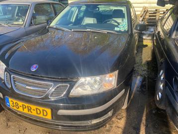 Saab 9-3 SS - 2004 - 1.8t - Zwart - Onderdelen Sloop beschikbaar voor biedingen