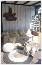 Bank, loungebank, tuinbank hout op maat/model NIEUW, Ophalen of Verzenden, Nieuw, Hout