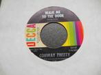 walk me to the door 7'' jukebox decca records conway twitty, Gebruikt, 7 inch, Single, Ophalen of Verzenden