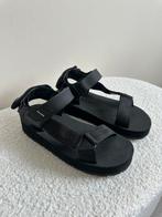 Prada sandalen zwart maat 38, Prada, Zwart, Zo goed als nieuw, Sandalen of Muiltjes