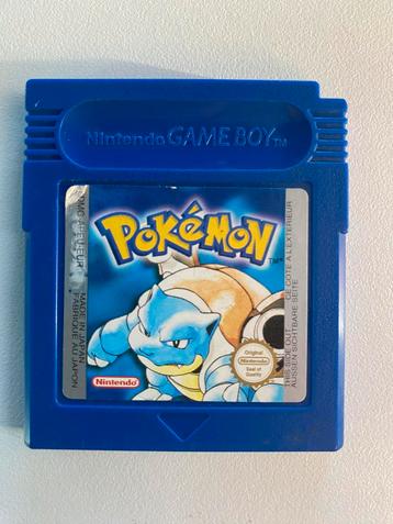 Nintendo Gameboy Classic Spel Pokemon Blauw - Blue beschikbaar voor biedingen