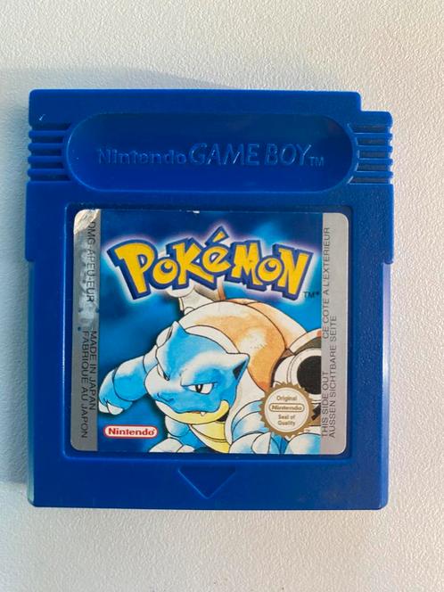 Nintendo Gameboy Classic Spel Pokemon Blauw - Blue, Spelcomputers en Games, Games | Nintendo Game Boy, Zo goed als nieuw, Role Playing Game (Rpg)