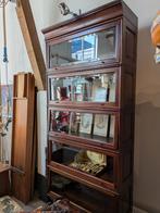 Engelse antieke Mahonie Bibliotheek Kast, Ophalen of Verzenden
