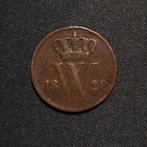 1 cent 1828 U, Verzenden, Koning Willem I, 1 cent, Losse munt