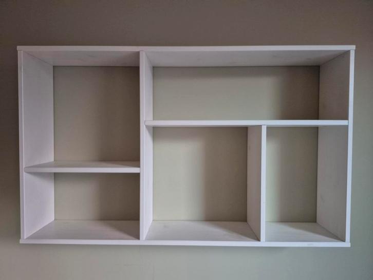 Stijlvolle Woood Letterbak – Wit | 100x60x18 cm, Huis en Inrichting, Kasten | Wandmeubels, Zo goed als nieuw, Minder dan 100 cm