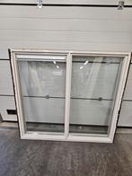 Hardhouten kozijn met hr++ glas. Inclusief hardstenen dorpel, Raamkozijn, Ophalen of Verzenden, Zo goed als nieuw, 150 tot 225 cm