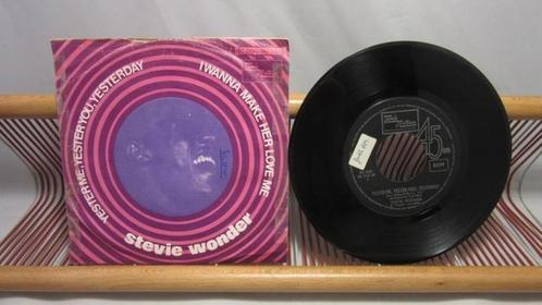 Stevie Wonder, Yester-Me, Yester-You, Yester-Day (single 7"), Cd's en Dvd's, Vinyl Singles, Single, Pop, 7 inch, Ophalen of Verzenden