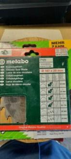 Metabo zaagblad 167 x 20, Doe-het-zelf en Verbouw, Ophalen, Nieuw, 1200 watt of meer, Cirkelzaag