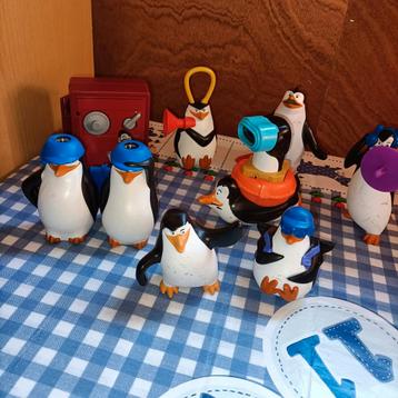 Pinquins van Madagascar poppetjes Mc Donalds  beschikbaar voor biedingen