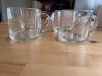 4 Pickwick Theeglazen - vintage, Ophalen of Verzenden, Gebruikt