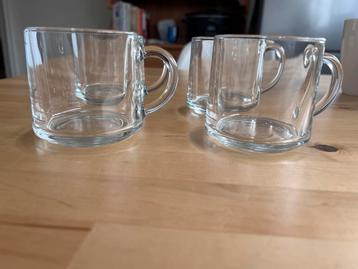 4 Pickwick Theeglazen - vintage beschikbaar voor biedingen