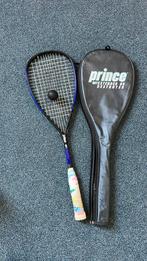 squash racket met hoes en balletje, Ophalen of Verzenden, Zo goed als nieuw, Racket, Met hoes