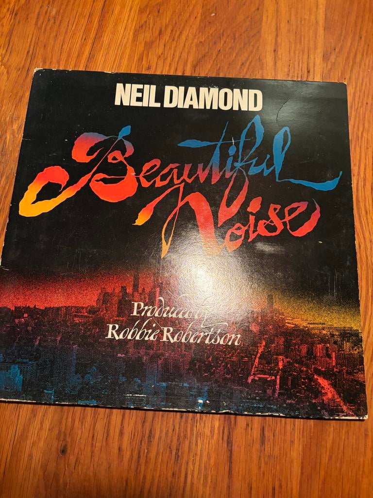 Neil Diamond - Beautiful Noise LP, Cd's en Dvd's, Vinyl | Pop, Ophalen of Verzenden, Gebruikt, 12 inch