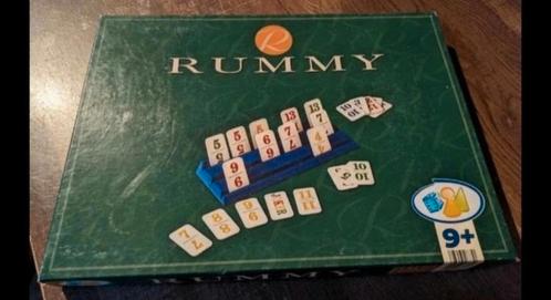 Spel rummy Bookmark - rummikub, Hobby en Vrije tijd, Gezelschapsspellen | Bordspellen, Zo goed als nieuw, Een of twee spelers