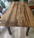 Eettafel, Huis en Inrichting, Tafels | Eettafels, Ophalen, Gebruikt, 100 tot 150 cm, Teakhout