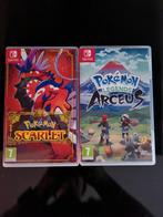 Pokemon Arceus & Pokemon Scarlet, Spelcomputers en Games, Games | Nintendo Switch, Avontuur en Actie, 1 speler, Ophalen of Verzenden