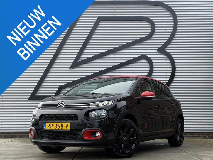 Citroen C3 1.2 PureTech S&S Shine 2e Eigenaar|Navi|Camera|D-, Auto's, Citroën, Bedrijf, Te koop, C3, ABS, Achteruitrijcamera, Airbags