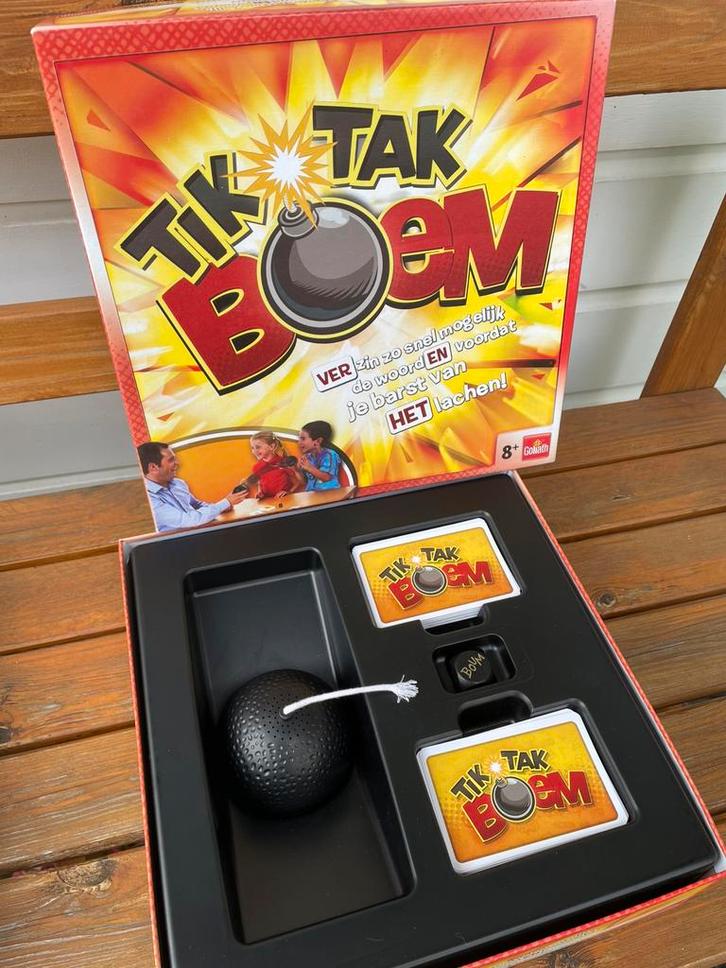 Tik tak boem gezelschapsspel | goliath kaartspel, Hobby en Vrije tijd, Gezelschapsspellen | Kaartspellen, Ophalen of Verzenden