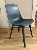 IKEA Odger blauw gebruikt, Huis en Inrichting, Stoelen, Ophalen, Kunststof, Gebruikt, Blauw