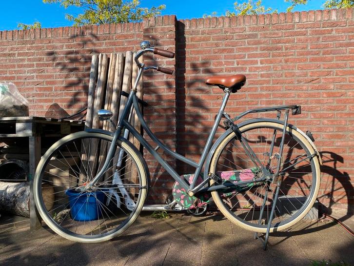 Damesfiets Omafiets groot frame, Fietsen en Brommers, Fietsen | Dames | Omafietsen, Gebruikt, 56 cm of meer, Ophalen