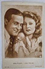 838.Lilian Harvey en Willy Fritsch.Filmsterren, Ophalen of Verzenden, Gebruikt, Film, Foto of Kaart