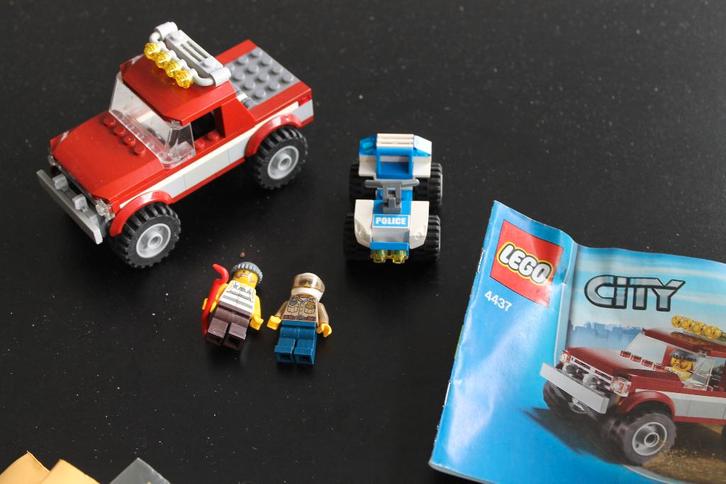 lego city politie achtervolging 4437, Kinderen en Baby's, Speelgoed | Duplo en Lego, Zo goed als nieuw, Lego, Complete set, Ophalen of Verzenden