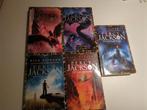 Percy Jackson reeks 1-5, Boeken, Ophalen of Verzenden, Gelezen, Rick Riordan