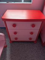 Kinderkamer Ikea mammut - set (bed, commode, kast), Ophalen, Gebruikt, Meisje