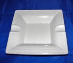 Villeroy&Boch Luxembourg vierkante asbak 136 a  roomwit, Ophalen of Verzenden, Zo goed als nieuw, Bord(en), Overige stijlen