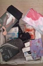 Mandje met 14 paar nieuw panty kniekousjes, Kleding | Dames, Sokken en Kousen, Ophalen, Nieuw, Overige maten, Kousenvoetjes en Kniekousjes