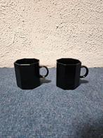 3x Luminarc Arcoroc Octime kop klein zwart, Huis en Inrichting, Keuken | Servies, Ophalen of Verzenden, Glas, Overige stijlen