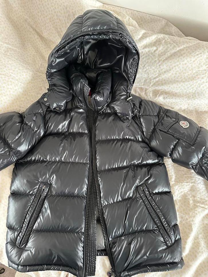 Moncler Maya Jas Maat 3 - Met Bon, Kleding | Heren, Jassen | Winter, Zo goed als nieuw, Maat 48/50 (M), Zwart, Ophalen of Verzenden