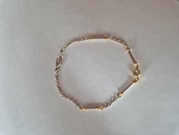 WITGOUDEN armband met briljant! beschikbaar voor biedingen