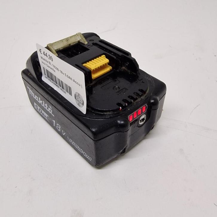 Makita BL 1850B 18v 5.0Ah Accu | Incl Garantie, Doe-het-zelf en Verbouw, Gereedschap | Handgereedschap, Zo goed als nieuw