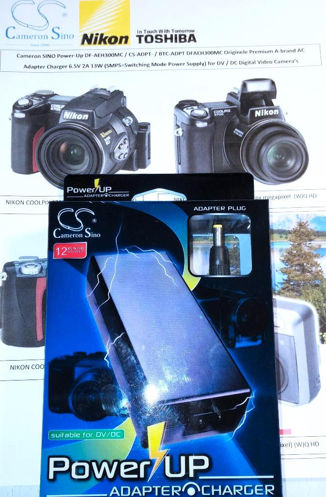 Cameron Sino DF-AEH300MC 6.5V 2A Coolpix Adapter EH-30 UC-E1, Audio, Tv en Foto, Opladers, Nieuw, Ophalen of Verzenden