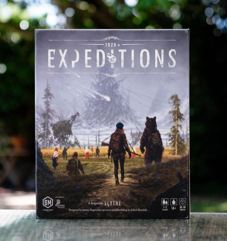 Expeditions, Hobby en Vrije tijd, Gezelschapsspellen | Bordspellen, Zo goed als nieuw, Een of twee spelers, Drie of vier spelers