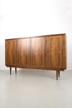 XL vintage highboard met palissander fineer SALE, Ophalen, Gebruikt, Minder dan 150 cm, 25 tot 50 cm
