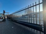 Grote Automatische Schuifpoort, Ophalen, Zo goed als nieuw, IJzer, Spijlenhekwerk