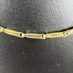 Gouden ketting | 14K | 14,85gr |  bicolor fantasie | 401105, Sieraden, Tassen en Uiterlijk, Ophalen of Verzenden, Zo goed als nieuw